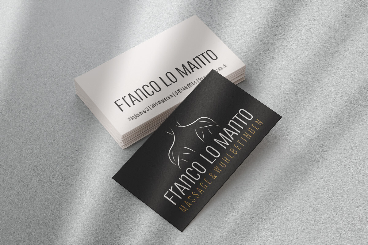 Grafik und Print für Franco lo Manto