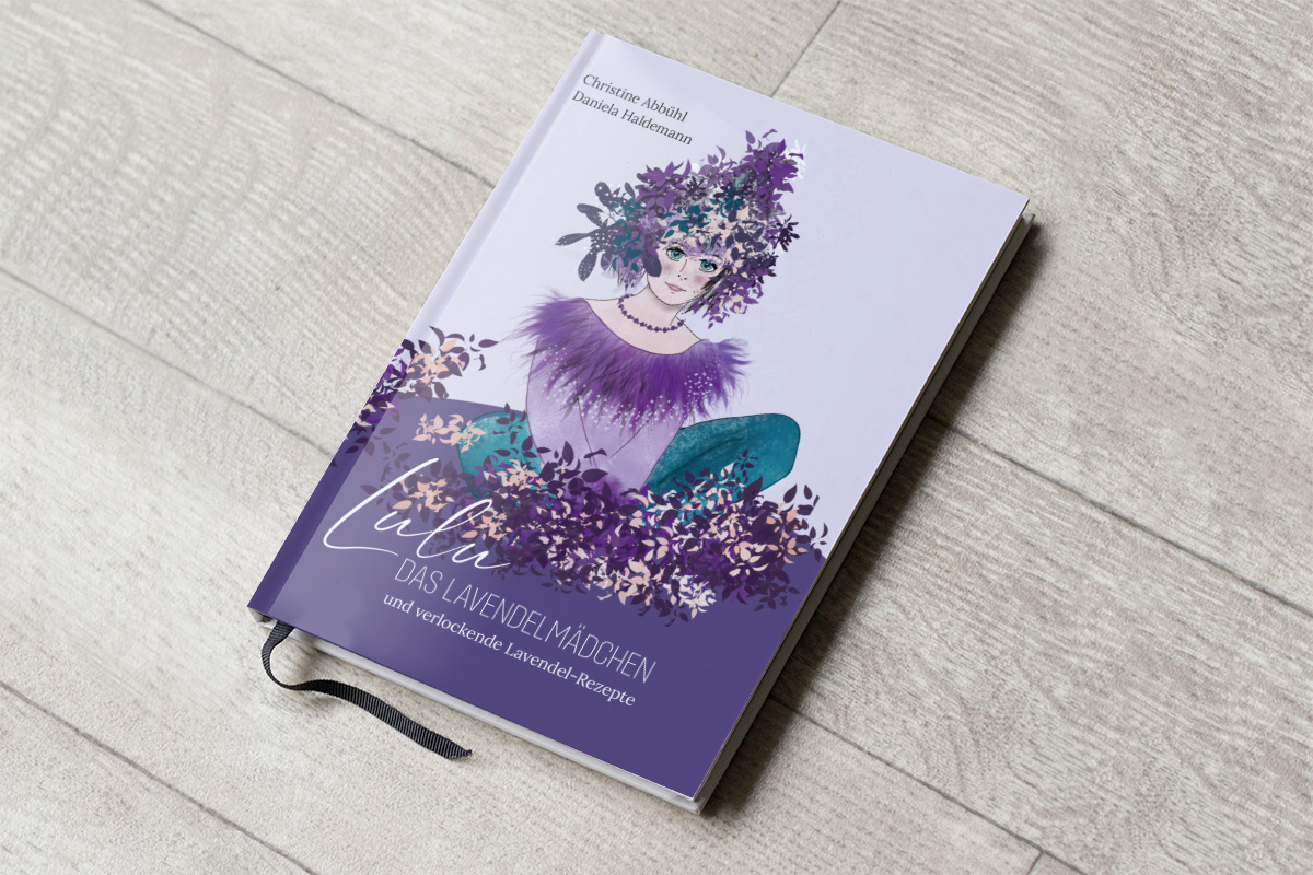 Illustrationen, Fotografie und Buchgestaltung, Lulu das Lavendelmädchen